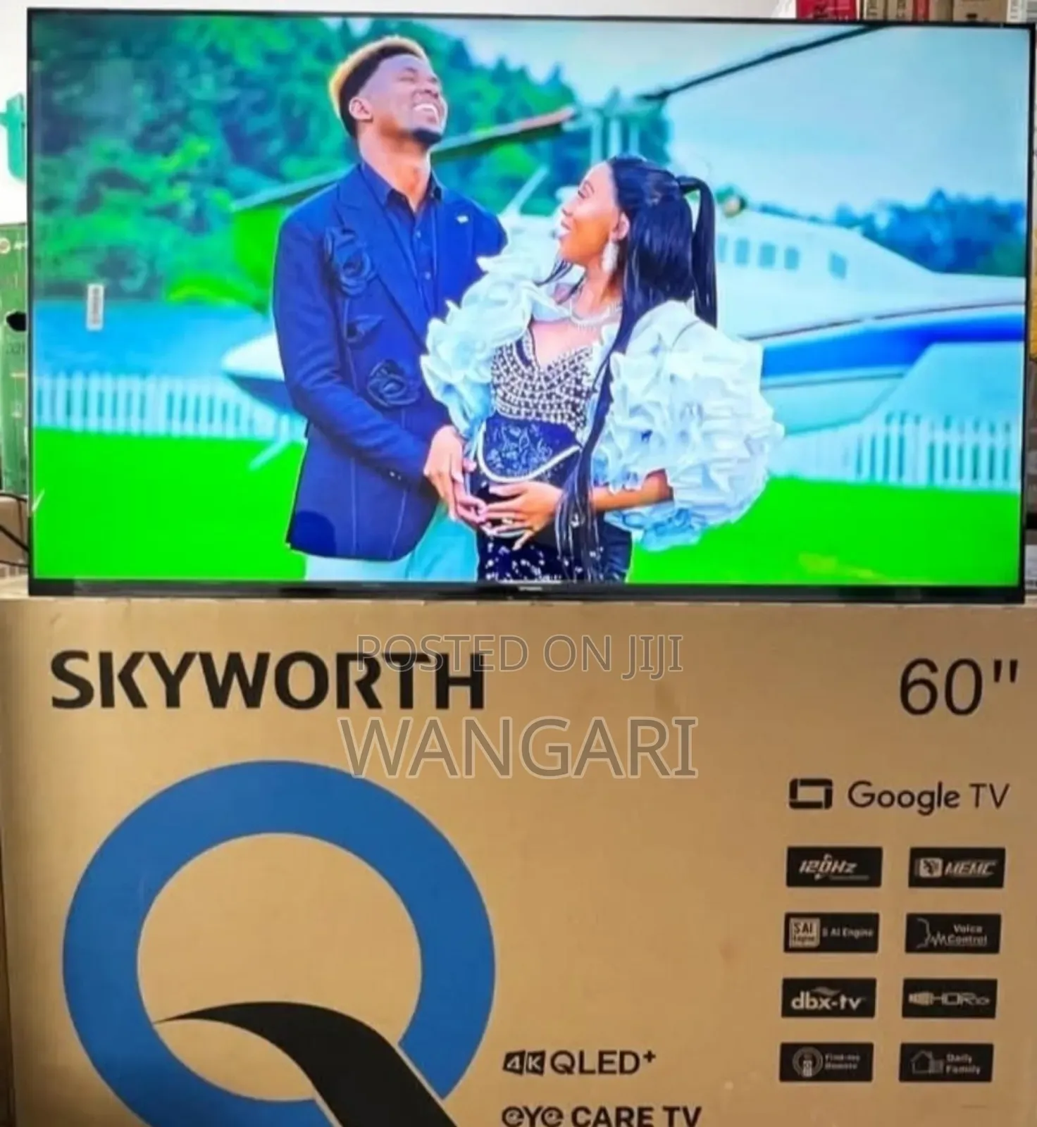 14 Months Warranty Skyworth 60 Inch Qled Goggle Tv