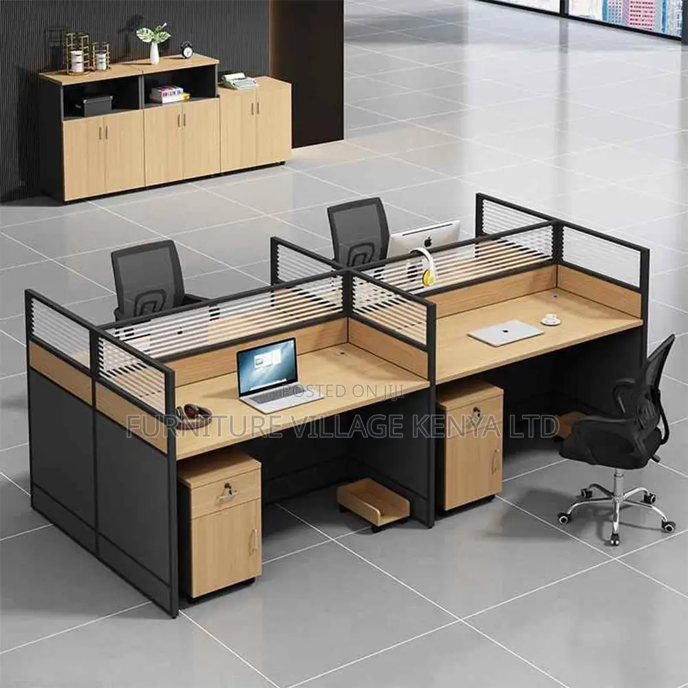 Office Workstation; 4-way/Seater Modular Office Workstation