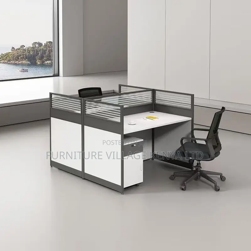 Office Workstation; 4-way/Seater Modular Office Workstation