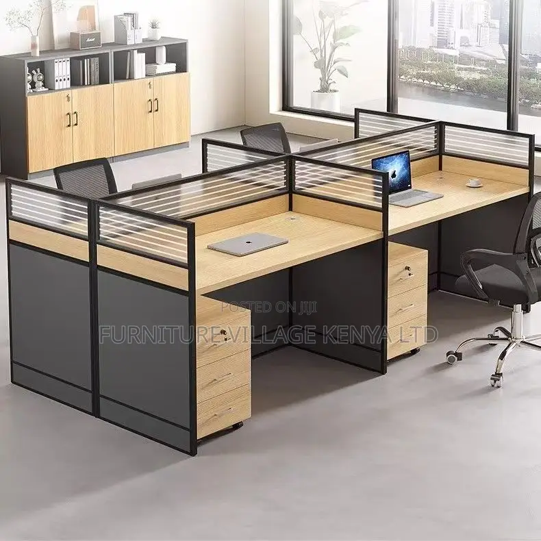 Office Workstation; 4-way/Seater Modular Office Workstation