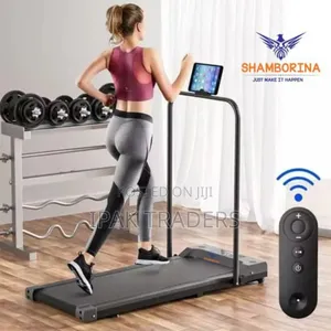 10km/Hr Portable Foldable Treadmill 100kgs Max Weight