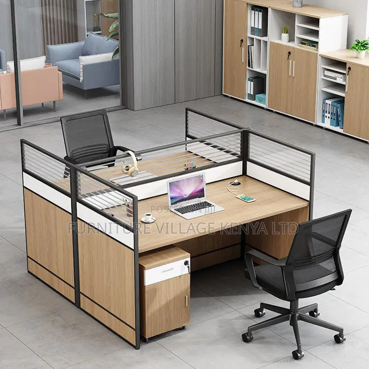 Office Workstation; 4-way/Seater Modular Office Workstation