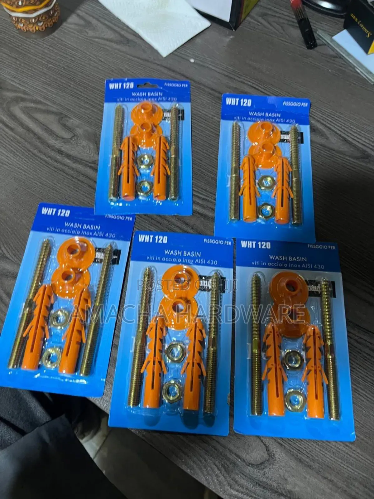 Basin Screw Set/ Toilet Screws