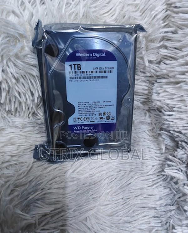 1tb Western Digital Cctv Surveillance Hard Drive Storage