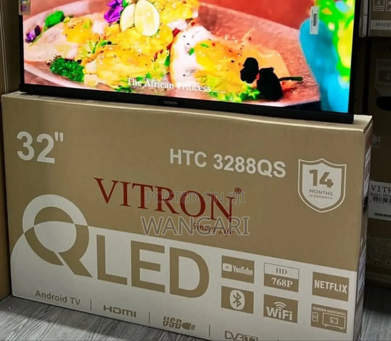 Bluetooth Enabled Qled Vitron 32 Inch Smart Tv