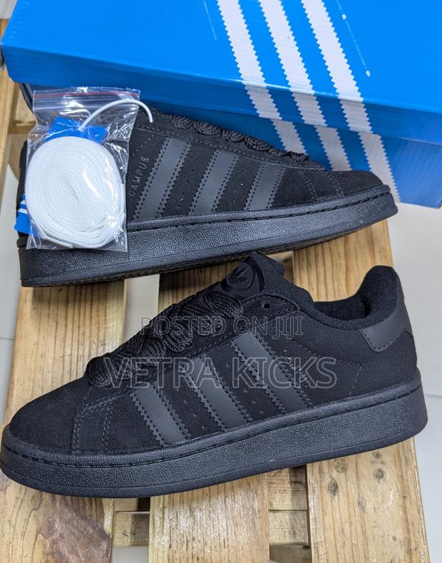 Adidas Campus Black Sneakers – Classic Casual Shoes Kenya