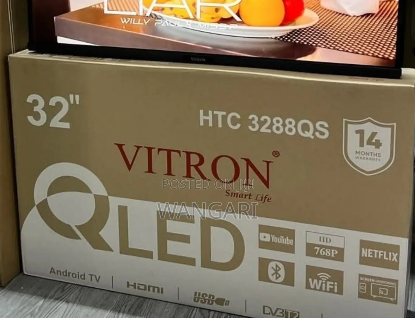 14 Months Warranty Qled Vitron 32 Inch Smart Tv