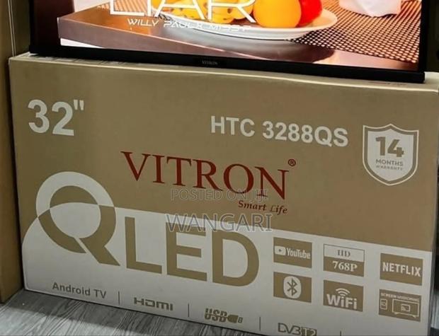 14 Months Warranty Qled Vitron 32 Inch Smart Tv