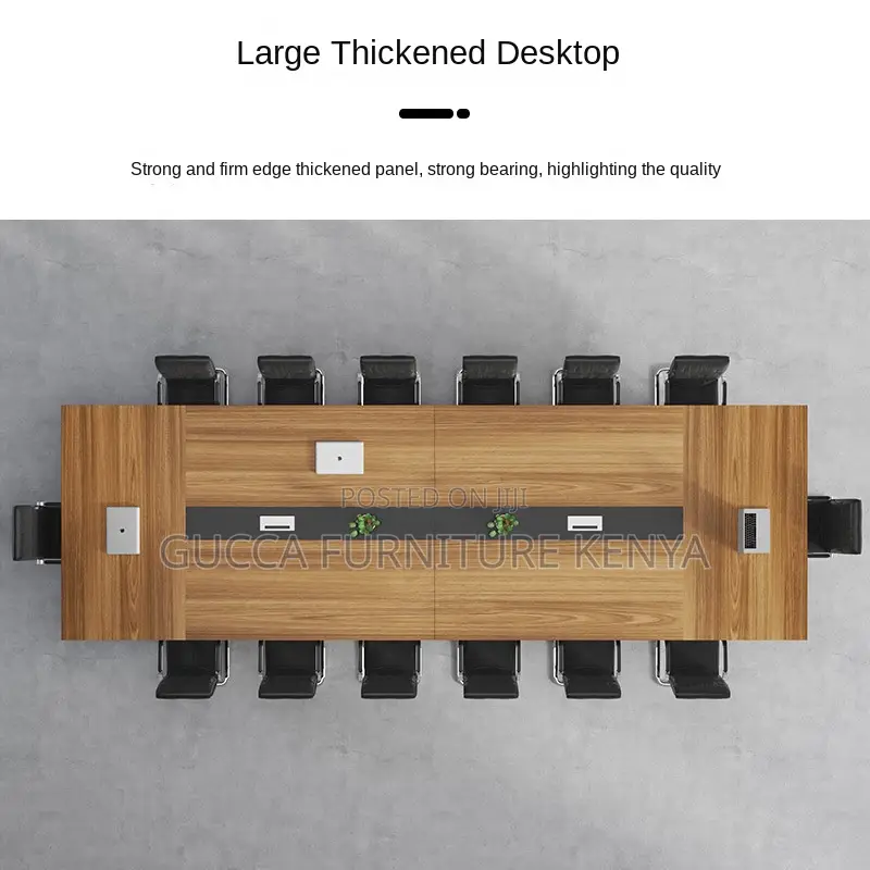 3-meters Wooden Office Conference Table