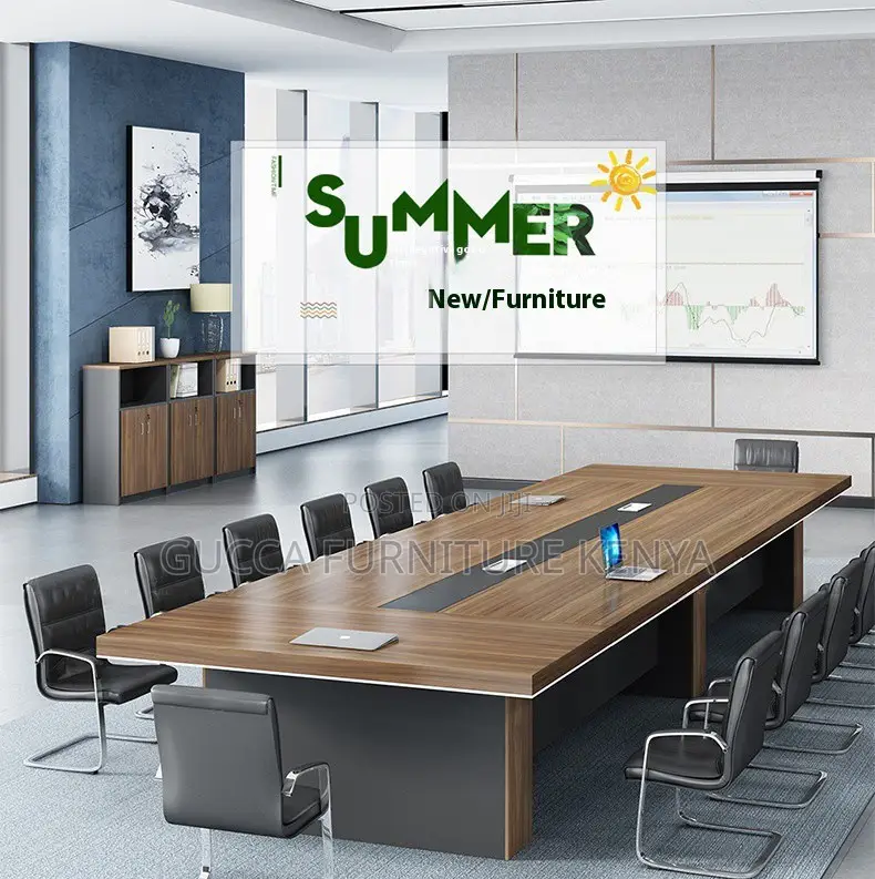 3-meters Wooden Office Conference Table