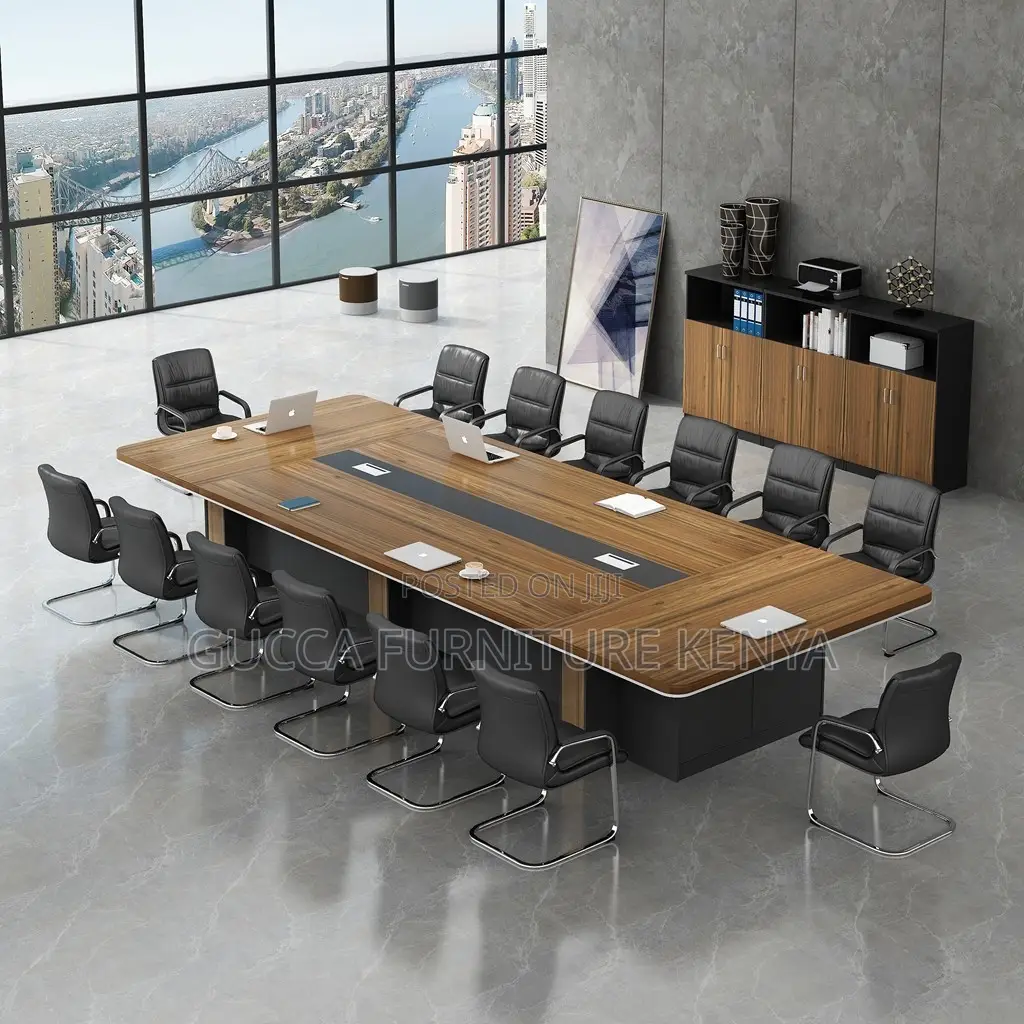 3-meters Wooden Office Conference Table
