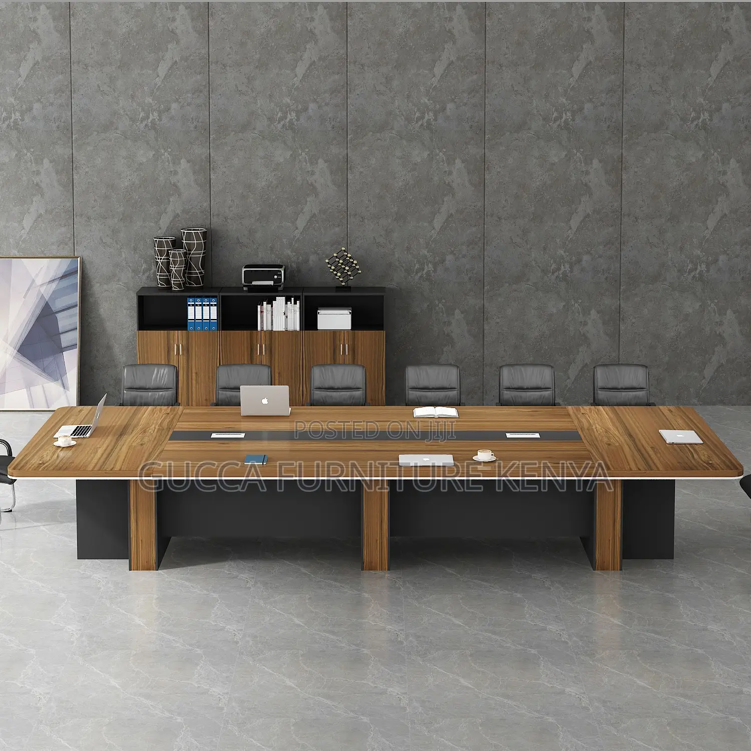 3-meters Wooden Office Conference Table