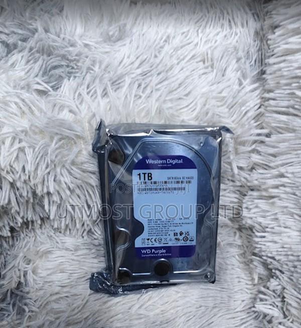 Wd Purple 1tb CCTV Storage Hard Disk for DVR NVR Systems - main view
