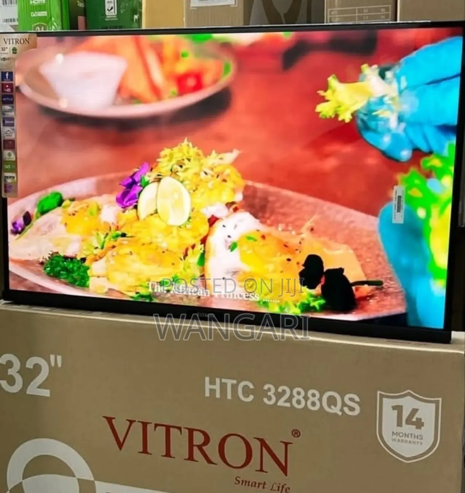 Bluetooth Connectivity Qled Vitron 32 Inch Smart Tv