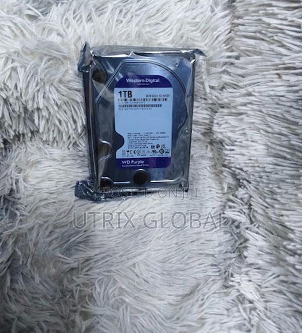 Wd 1tb Hard Drive For Cctv Security Recording Systems