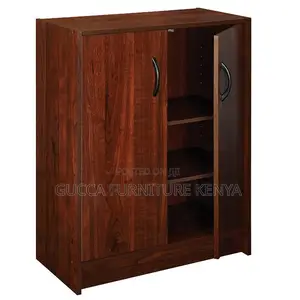 2-door Wooden Credenza Filling Cabinet