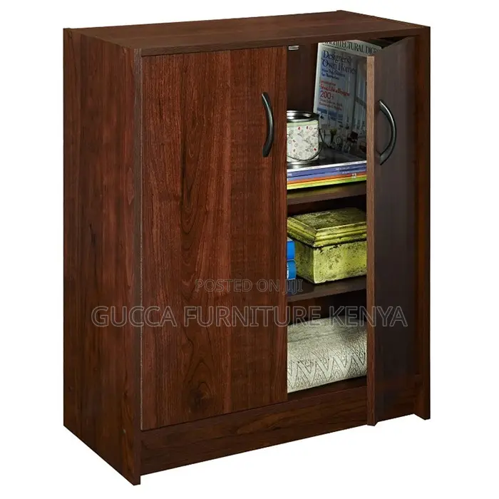 2-door Wooden Credenza Filling Cabinet