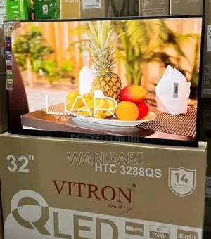 768p Playstore Qled Vitron 32 Inch Smart Tv