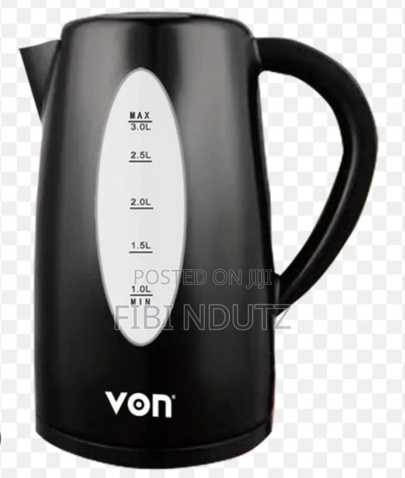 Von Cordless Kettle/3litres Kettle