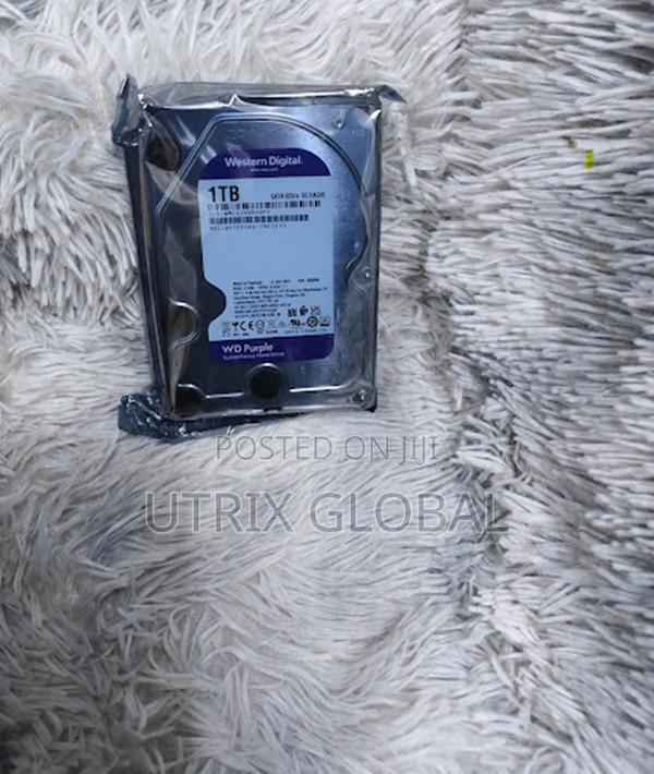 Wd Purple 1tb Security Camera Hard Disk For Dvr Systems