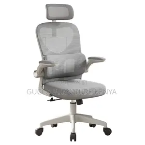 White Ergonomic Mesh High-back Office Chair