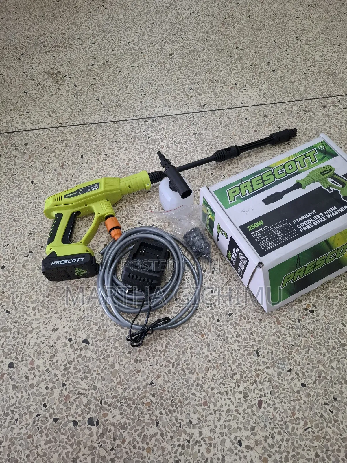 Cordless High Pressure Washer