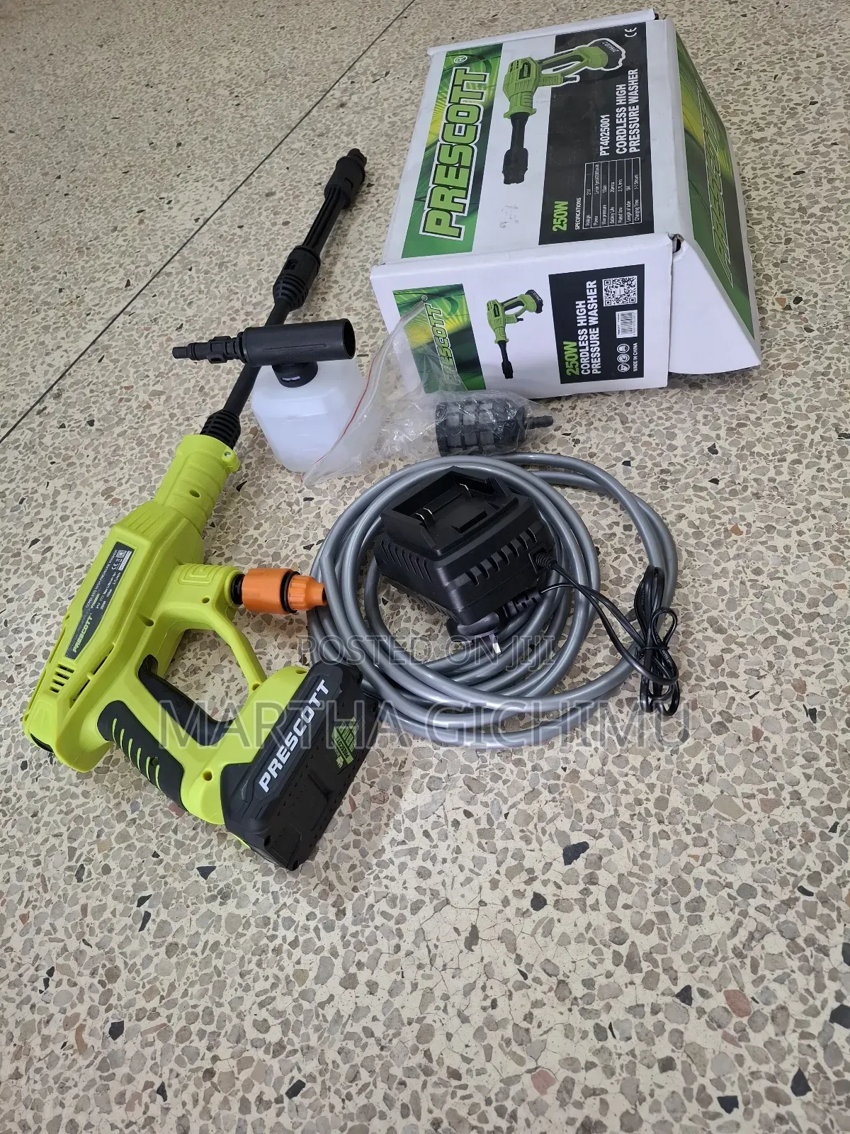 Cordless High Pressure Washer