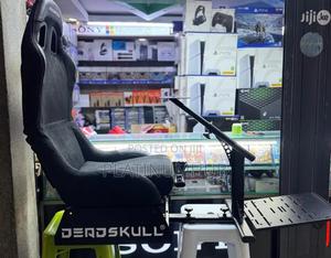 Open Box Deadskull Gaming Seat With Racing Wheel Stand Drive