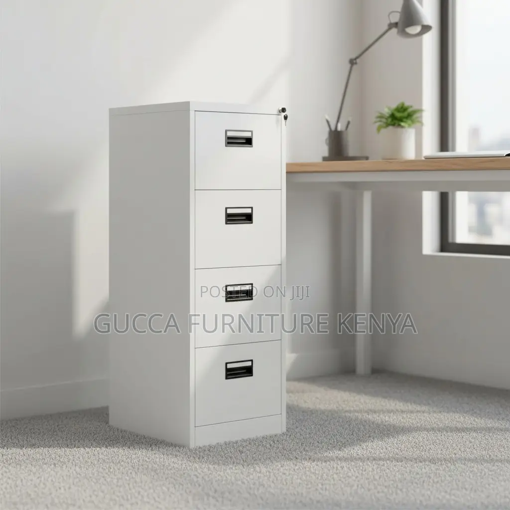 4-drawer Metallic Office Filling Cabinet