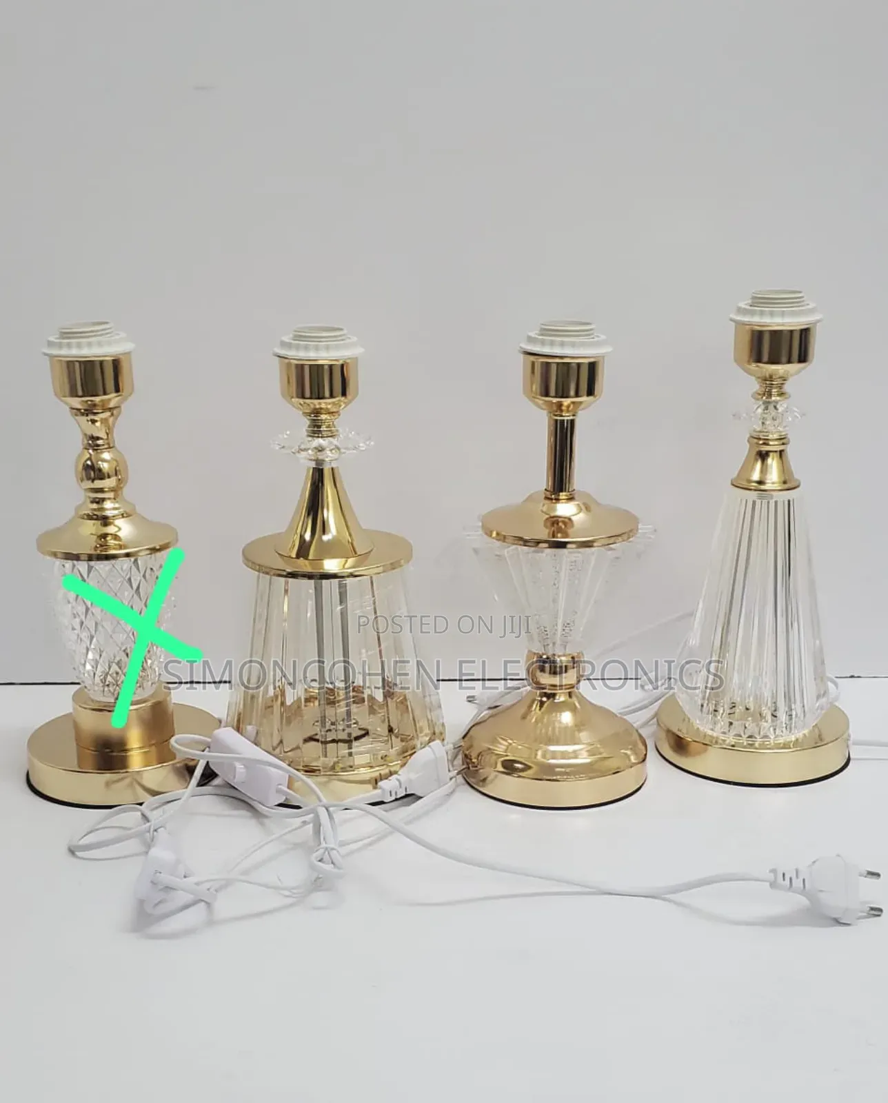 Crystal Luxury Bedside Table Lamp