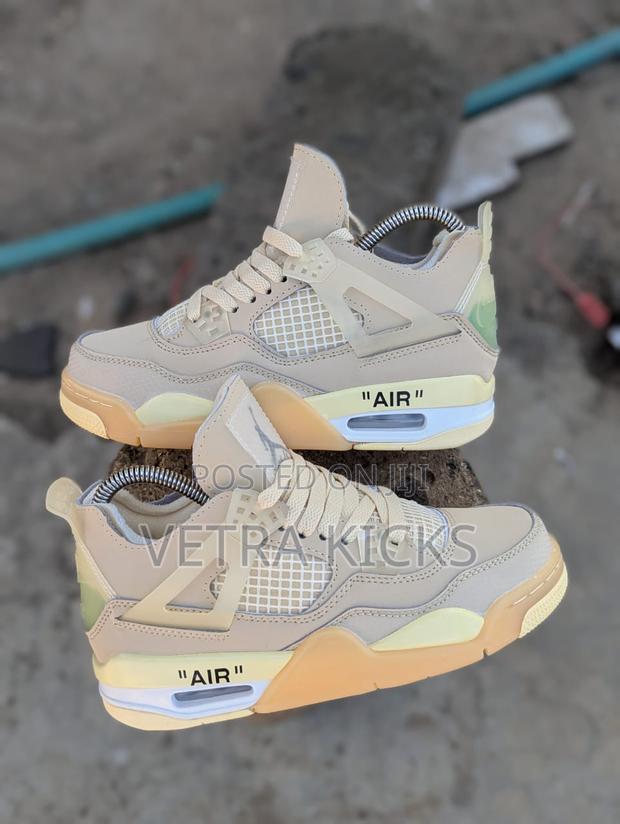 Jordan 4 Sail Sneakers – Classic Streetwear Shoes Kenya - thumbnail 2