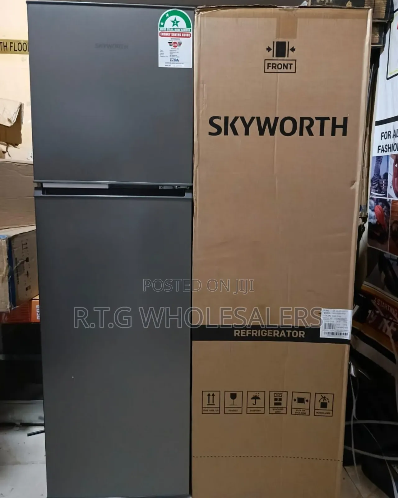 Skyworth 158 Litres Top Freezer Fridge