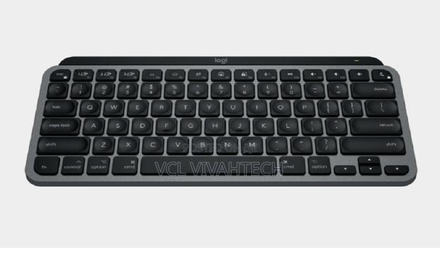 Logitech Mx Keys Mini for Mac Bluetooth Illuminated Keyboard Pale Grey - main view