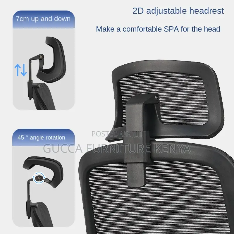 Black Ergonomic Mesh Executive Office Chair