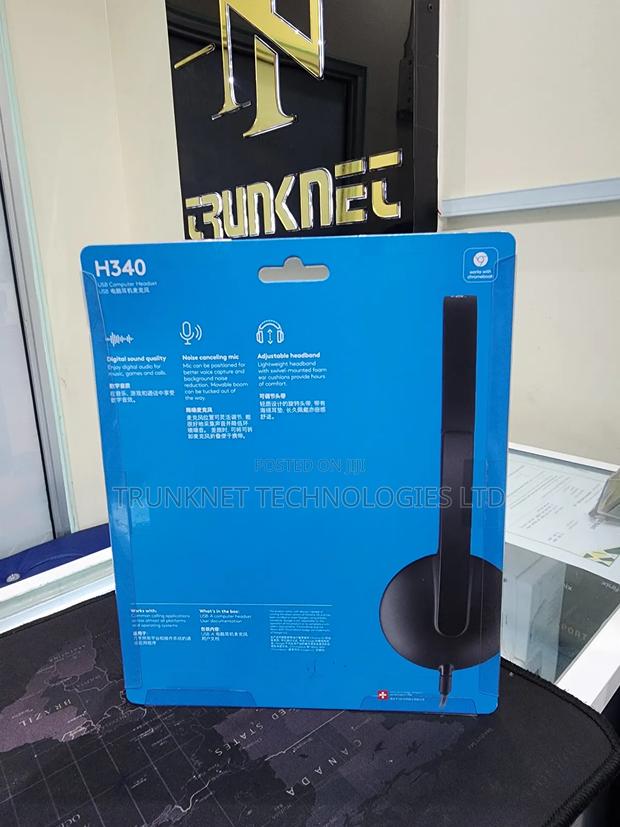 Logitech Usb Headset H340 - thumbnail 3