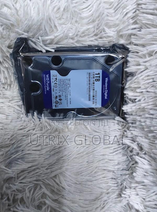Wd Purple 1tb Cctv Hard Disk High Endurance Recording