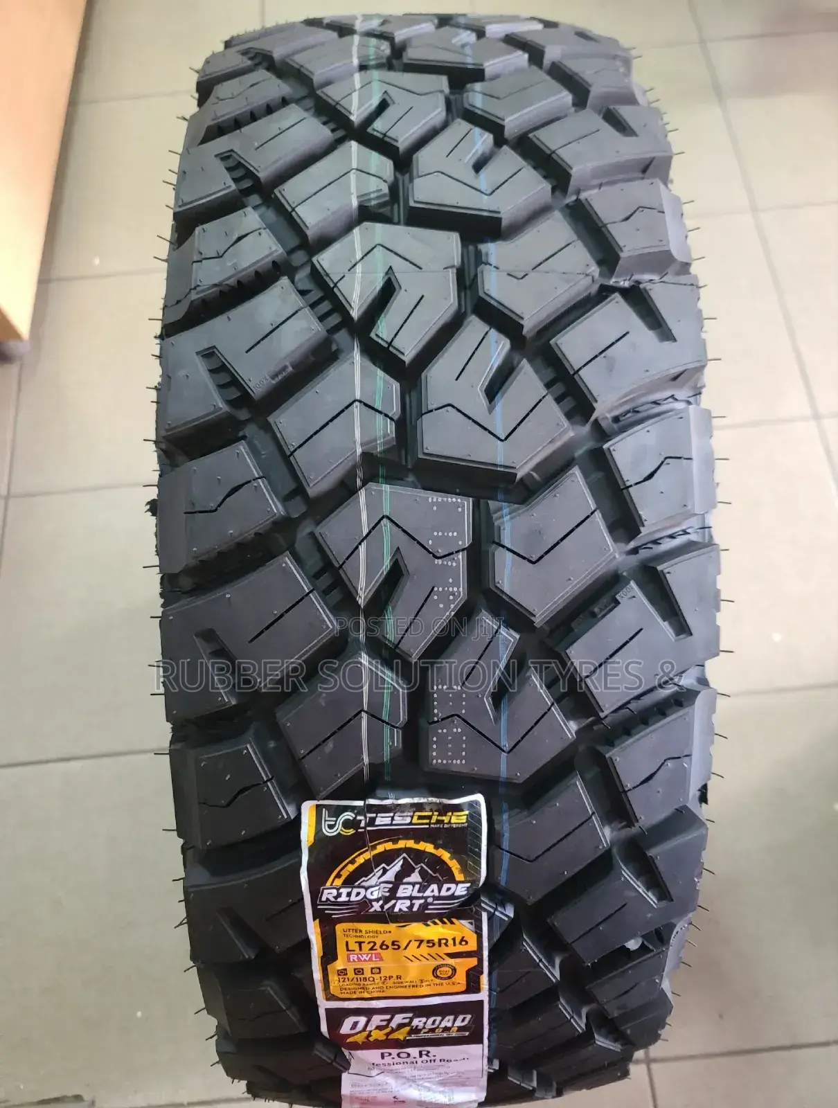 265/75r16 Tesche Tyres Ridge Blade X/Rt Off-Road