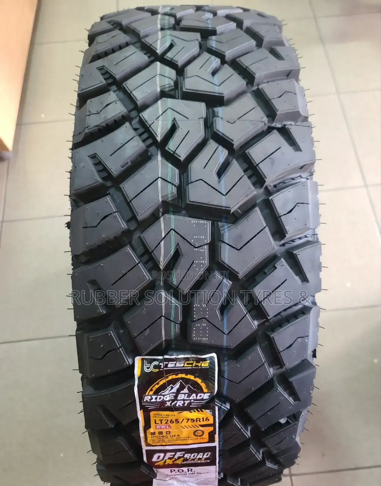 265/75r16 Tesche Tyres Ridge Blade X/Rt Off-Road