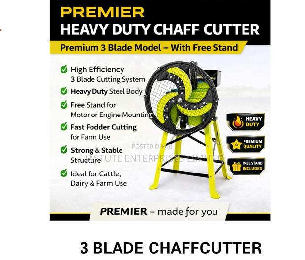 Chaff Cutter With 3 Blades