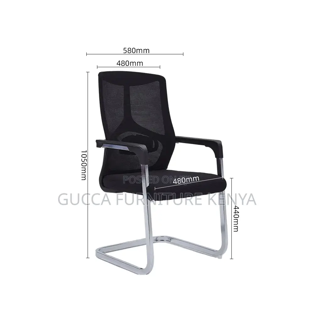 Mesh Mid-back Ergonomic Guest Office Seat