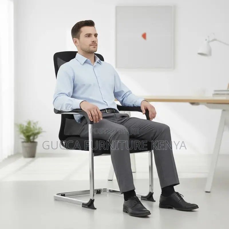 Mesh Mid-back Ergonomic Guest Office Seat