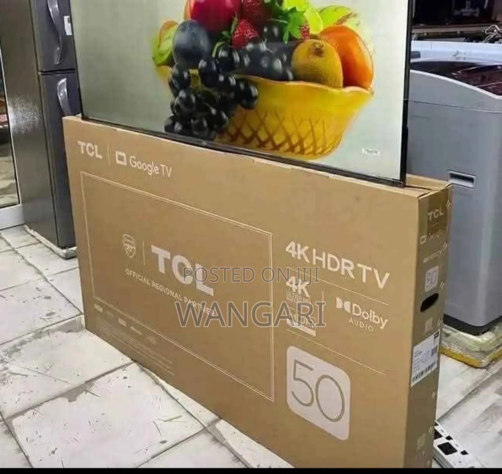14 Months Warranty 4 K TCL Television 50 Inch