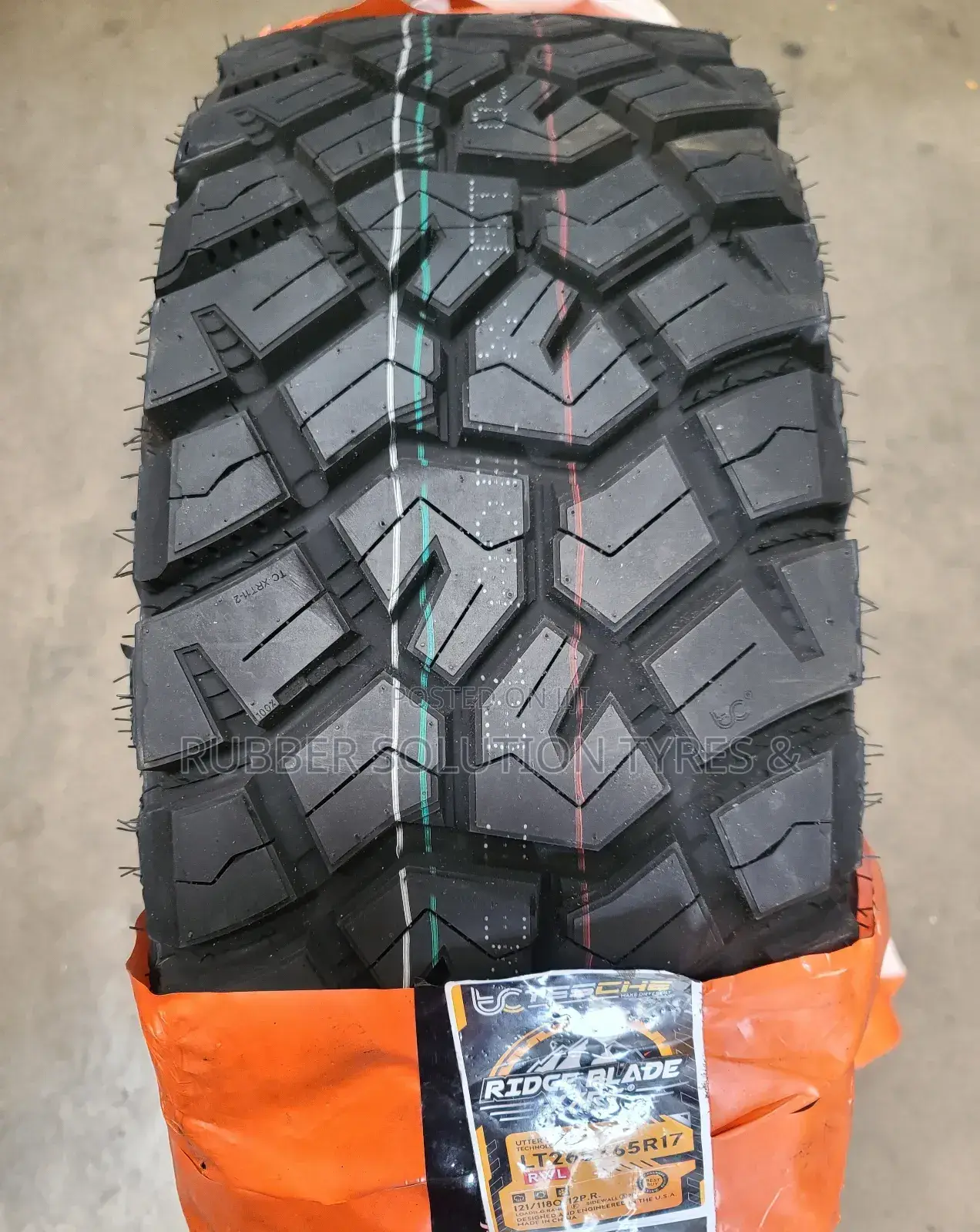 265/65r17 Tesche Tyres Ridge Blade X/Rt Off-Road