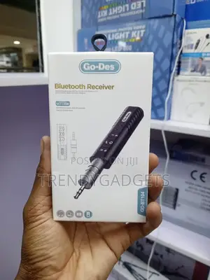 Bluetooth Receiver Go-Des Gd-Bt104 Aux Adapter Hands-Free