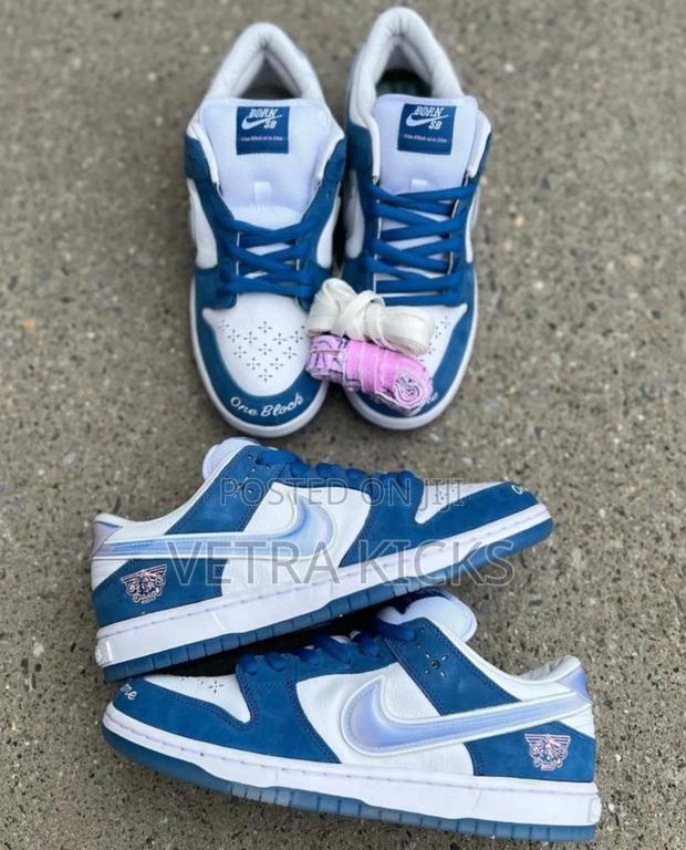 Nike Sb Dunks Born and Raised Blue White