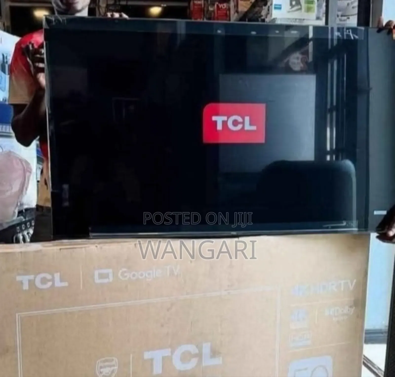 Wifi Enabled 4 K TCL Television 50 Inch