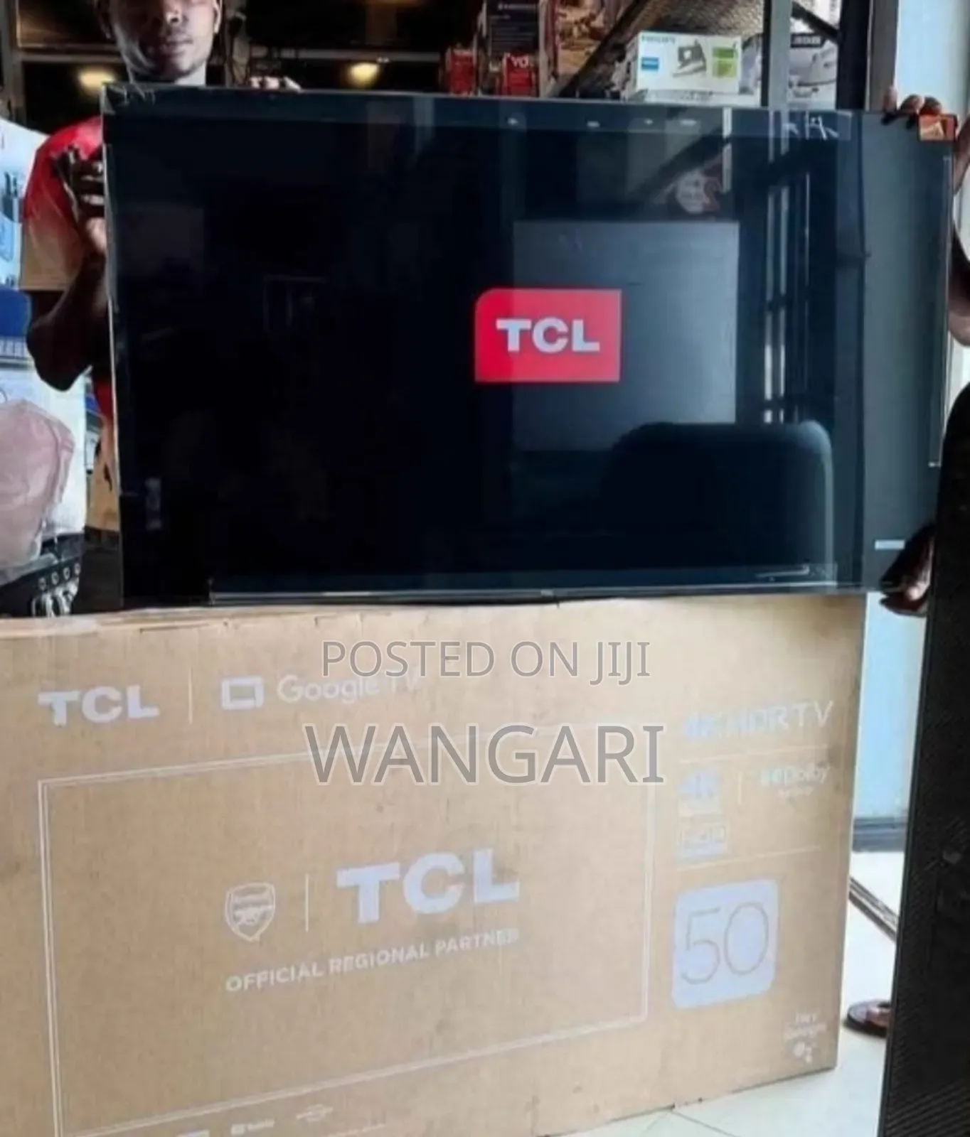 Wifi Enabled 4 K TCL Television 50 Inch