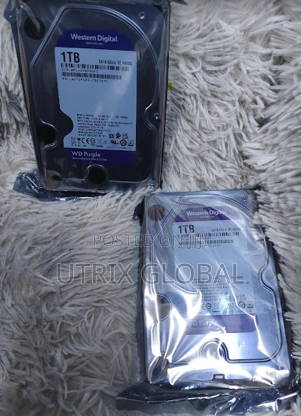 Wd 1tb Dvr Hard Disk For Surveillance Camera Systems - main view