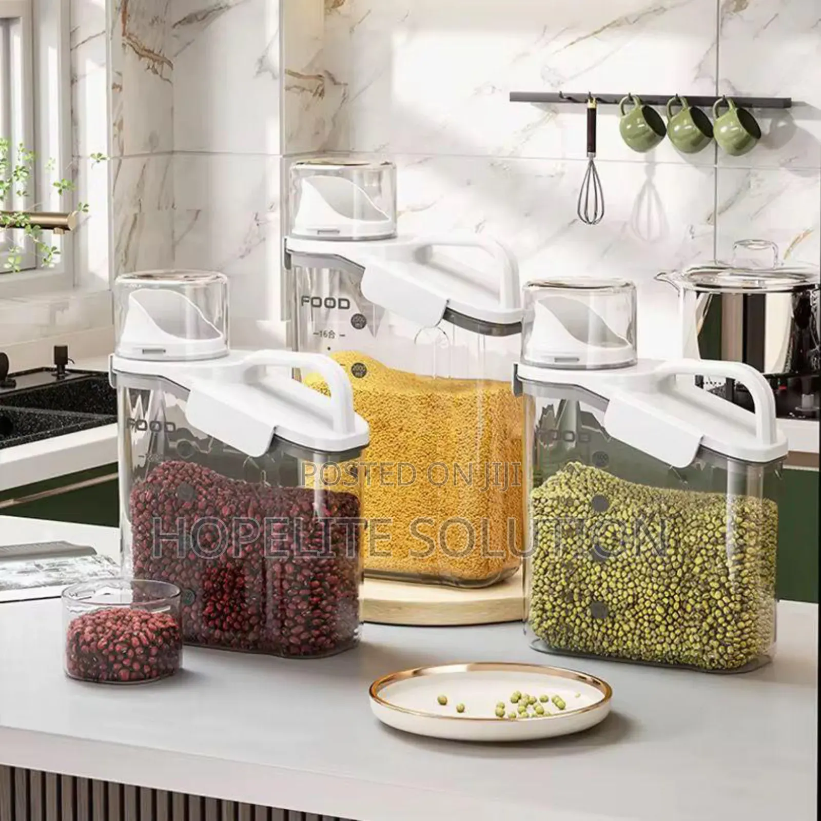 Acrylic Airtight Cereal Storage Container
