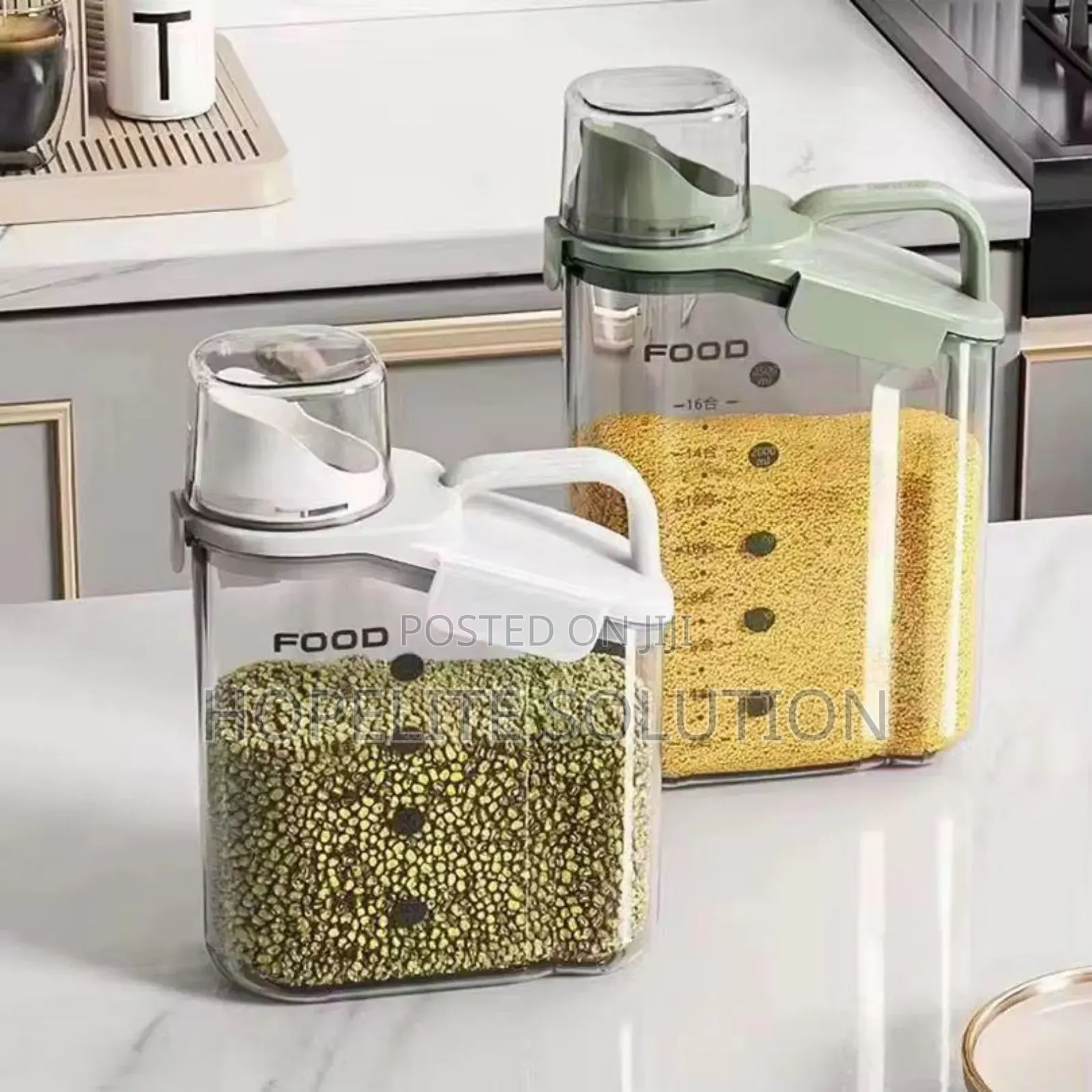 Acrylic Airtight Cereal Storage Container